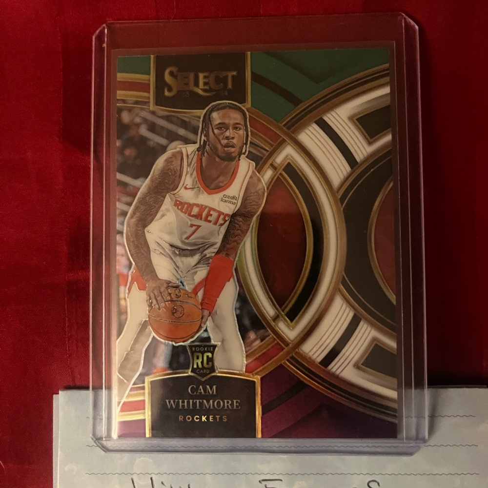 Select Cam Whitmore Rockets Rookie Card